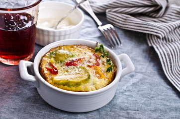Casserole with vegetables