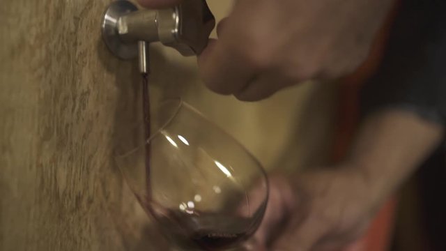 Barrel wine 
Shooting wine in barrels