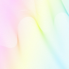 abstract Wave lines background