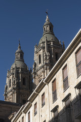 Fototapeta premium Salamanca (Spain): historic church of Clerecia