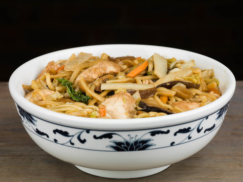 Chicken Chow Mein Chinese Meal