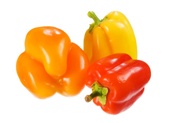Orange and red pepper