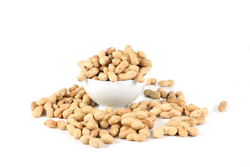 Erdnüsse in der Schale