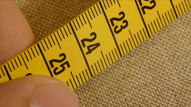 designer clothes, measuring tape, Close Up