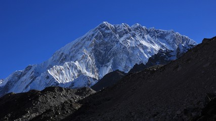 South face of mount Nuptse
