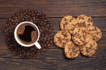 Coffee and cookies