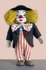 Realistic toy clown