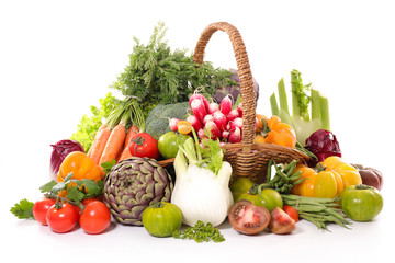 assorted fruit and vegetable