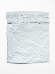 plastic envelope isolated