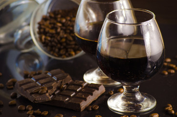 rum and chocolate