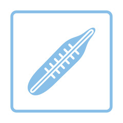 Medical thermometer icon