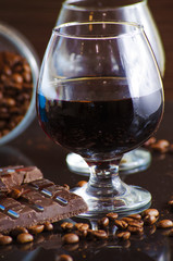 rum and chocolate