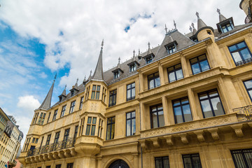 Fototapeta na wymiar Grand Ducal Palace in Luxembourg