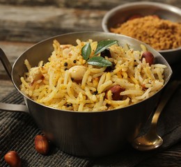 Peanut Rice / Pongal food