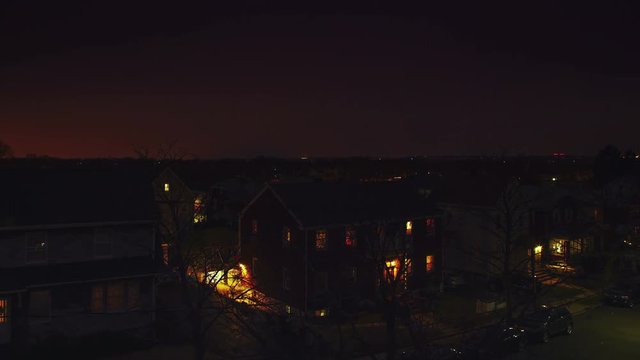 Residential neighbourhood time lapse