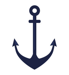 anchor symbol isolated icon vector illustration design