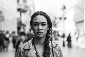 Cool African Woman on the Street