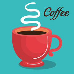 delicious coffee drink icon vector illustration design