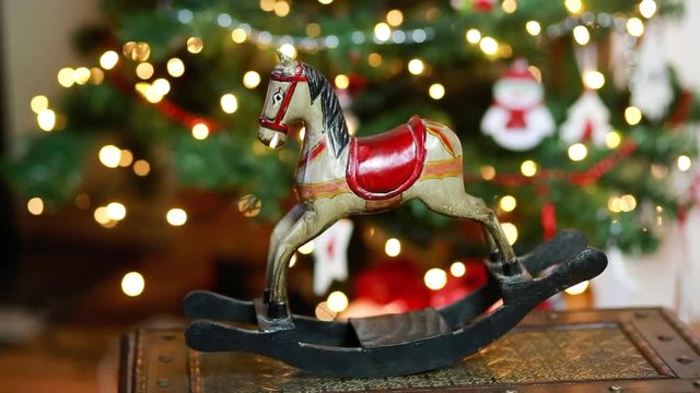 christmas horse decoration winter