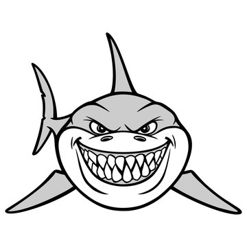 Shark Smile Illustration
