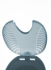 Teeth brackets orthodontic case