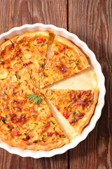 vegetarian quiche