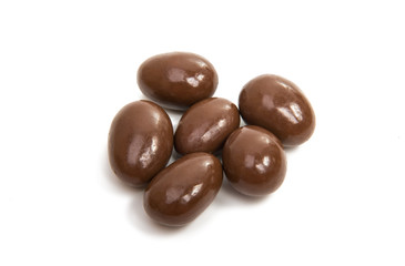 almonds in chocolate glaze