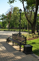 Children's Friendship Square in Krasnodar. Russia