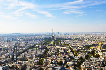 Fototapeta na wymiar Panorama of Paris