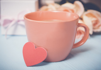 Love Coffee Background