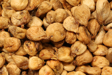 dried figs for sale in the stand of typical products