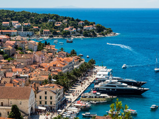 Kroatien. Hvar. Stadt Hvar