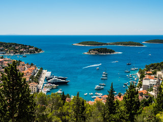 Kroatien. Hvar. Stadt Hvar