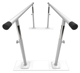 Rehabilitation parallel bars