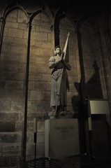 Joan of Arc Statue at Church