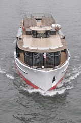 Boat on the Seine River