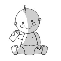 happy baby boy  icon image vector illustration design 