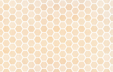 Watercolor geometrical comb pattern.