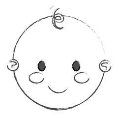 happy baby boy  icon image vector illustration design 