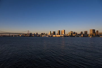 Fototapeta premium 朝焼けの東京