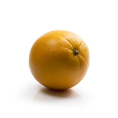 Orange Isolated on White Background
