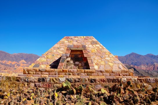 Pucara de Tilcara is an archaeological site of the Inca located in the Quebrada de Humahuaca a mountain valley in the area Jujuy in Argentina