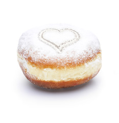 Krapfen mit Herz