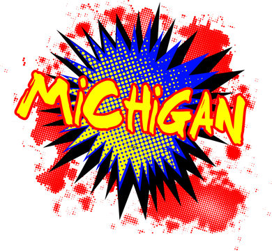 Michigan Comic Exclamation