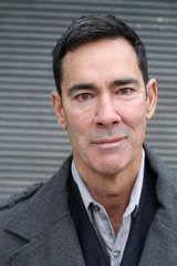 Fototapeta premium Portrait Of A Mature Man Smiling