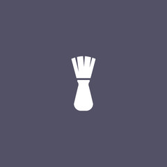 Shave brush icon