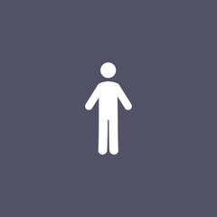 Man Icon.people sign