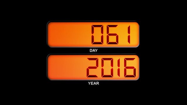 All days of the year.