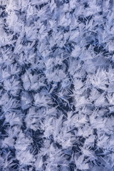 Ice Crystal Texture. Natural ice crystal texture for background.