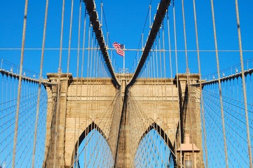 Obraz premium Brooklyn Bridge in New York City